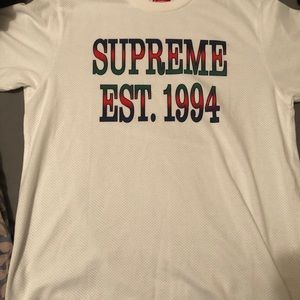 SUPREME EST. 1994 MESH TEE (MEDIUM)